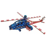 Woodcraft Lesena 3D sestavljanka Ameriški bojni helikopter Apache
