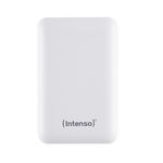 Intenso XC prenosna baterija z integriranim USB A kablom, 10000 mAh, bela