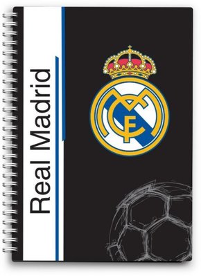 FC Real Madrid beležka s spiralo