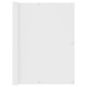 Balkonsko platno belo 120x600 cm oksford blago