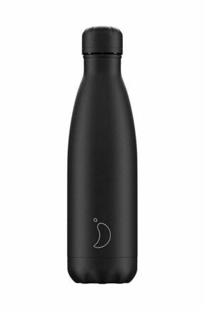 Termo steklenica Chillys Monochrome 500 ml - črna. Termo steklenica iz kolekcije Chillys. Model izdelan iz nerjavečega jekla.