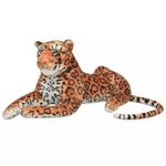 vidaXL Plišasta Igrača Leopard Rjave Barve XXL