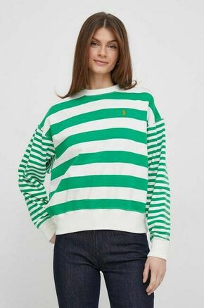 Bombažen pulover Polo Ralph Lauren ženska