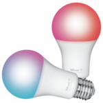 Trust LED večbarvna žarnica, E27, Wi-fi, 2 kosa