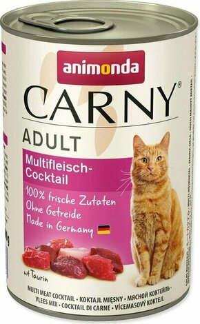 Pločevinka Animonda Carny Adult mesna mešanica 400g