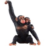 Šimpanz Bullyland z mladičem