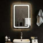 Greatstore LED kopalniško ogledalo 50x70 cm