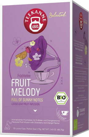 TEEKANNE Bio Luxury Cup Fruit Melody - 25 piramidnih vrečk