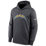 Los Angeles Chargers Nike Prime Logo Therma pulover s kapuco, velikost L