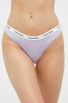 Calvin Klein Underwear spodnjice (3-pack) - pisana. Spodnjice iz kolekcije Calvin Klein Underwear. Model izdelan iz elastične pletenine. V kompletu so trije pari.