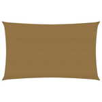 shumee Sun Sail 160 g / m² Taupe Color 2x4,5 m HDPE