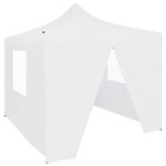 shumee Profesionalen zložljiv vrtni šotor s 4 stranicami 3x3 m bel