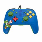 PDP Rematch Mario & Yoshi kontroler, Nintendo Switch, žičen, moder