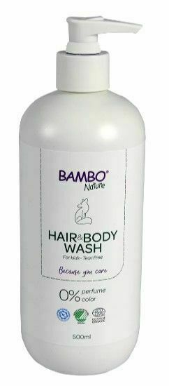 Bambo Nature gel za umivanje telesa in las