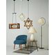 Atelier Del Sofa Krilni stol, lepo - Saxe Blue