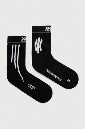 Nogavice X-Socks Run Speed Two 4.0 - črna. Kratke nogavice iz kolekcije X-Socks. Model izdelan iz materiala