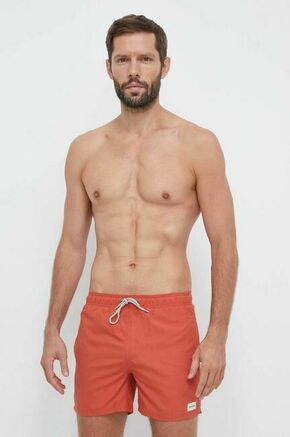Kopalne kratke hlače Rip Curl oranžna barva - oranžna. Kopalne kratke hlače iz kolekcije Rip Curl. Model izdelan iz enobarvnega materiala.