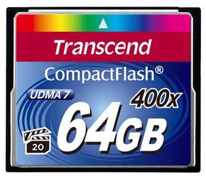 Transcend CompactFlash 64GB spominska kartica