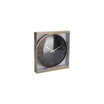SEGNALE Stenska ura z zlatimi številkami 30 cm siva KO-837362070seda