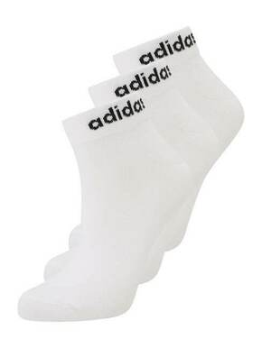 Adidas Set 3 parov unisex visokih nogavic HT3451 Bela