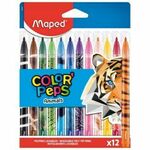 Maped Otroški flomastri Color'Peps Animals 12 barv