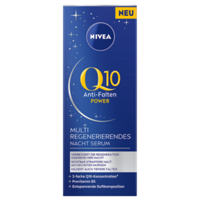 Nivea Q10 Power Ultra Recovery Night Serum serum za obraz za vse tipe kože 30 ml za ženske