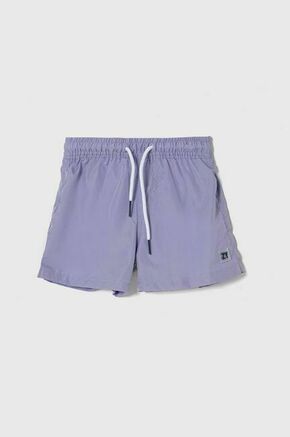 Otroške kopalne kratke hlače zippy vijolična barva - vijolična. Otroški kopalne kratke hlače iz kolekcije zippy. Model izdelan iz gladke tkanine.