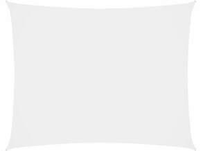 VIDAXL Senčno jadro oksford blago pravokotno 2x4 belo