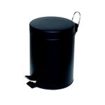 Alco koš za smeti s pedalom, 5 l, črn