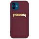 card case silikonska denarnica z režo za kartice dokumenti za samsung galaxy a42 5g bordo