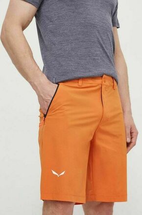Pohodne kratke hlače Salewa Puez Talveno oranžna barva