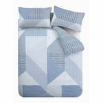 Modra posteljnina 200x200 cm Larsson Geo - Catherine Lansfield