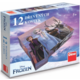 Lesene licenčne kocke Frozen II - 12 kock