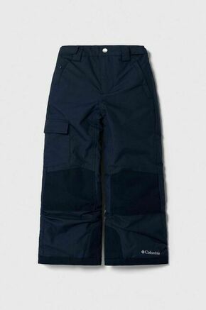 Otroške hlače Columbia mornarsko modra barva - mornarsko modra. Otroški hlače iz kolekcije Columbia. Model izdelan iz enobarvne tkanine.