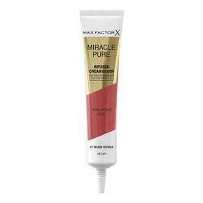 Max Factor Miracle Pure Infused Cream Blush rdečilo za obraz 15 ml Odtenek 07 warm sienna