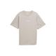 TOM TAILOR DENIM Majica greige / bela 23338359