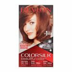 Revlon Colorsilk Beautiful Color odtenek 42 Medium Auburn darilni set barva za lase Colorsilk Beautiful Color 59,1 ml + razvijalec barve 59,1 ml + balzam 11,8 ml + rokavice