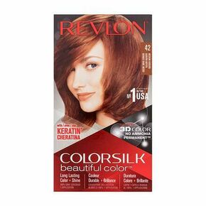 Revlon Colorsilk Beautiful Color odtenek 42 Medium Auburn darilni set barva za lase Colorsilk Beautiful Color 59
