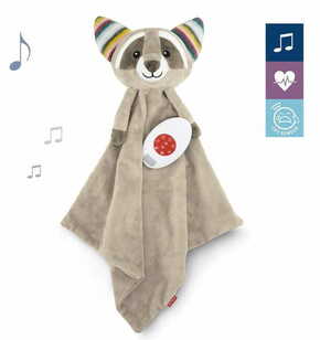 ZAZU Teddy Bear Robin - Hrupni hišni ljubljenček s srčnim utripom in melodijami