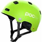 POC POCito Crane MIPS Fluorescent Yellow/Green 51-54 Otroška kolesarska čelada