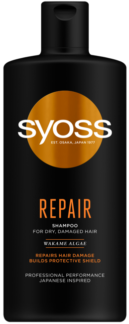 Syoss Eliksir šampon za suhe in poškodovane lase Repair (Shampoo) (Obseg 440 ml)