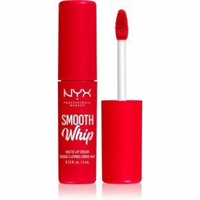 NYX Smooth Whip Matte Lip Cream šminka s kremno teksturo za bolj gladke ustnice 4 ml odtenek 13 Cherry Creme za ženske