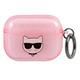 Karl Lagerfeld KLA3UCHGP AirPods 3 pokrovček roza/pink Glitter Choupette