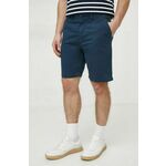 Kratke hlače Pepe Jeans moški, mornarsko modra barva - mornarsko modra. Kratke hlače iz kolekcije Pepe Jeans. Model izdelan iz rahlo elastičnega materiala, ki zagotavlja udobje in svobodo gibanja. Model iz tankega materiala je idealen za toplejše...