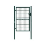 VIDAXL 2D ograjna vrata (enojna) zelena 106x190 cm