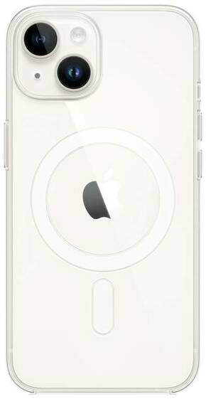 Apple ovitek za iPhone 14 z MagSafe - prozorna (mpu13zm/a)