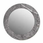 tulup.si Okroglo okrasno ogledalo Rustikalni marmor fi 80 cm