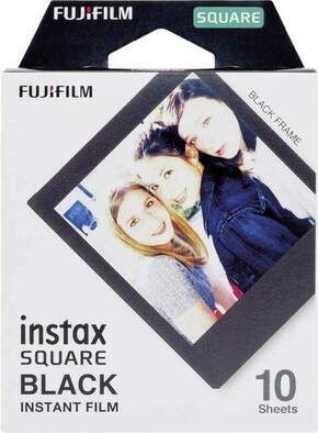 FujiFilm Instantni film Instax SQUARE BLACK FRAME 10 fotografij