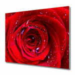 tulup.si Steklena podloga za rezanje Rose cvet 2x30x52 cm