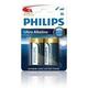 Philipsova baterija C ExtremeLife , alkalna - 2 kosa
